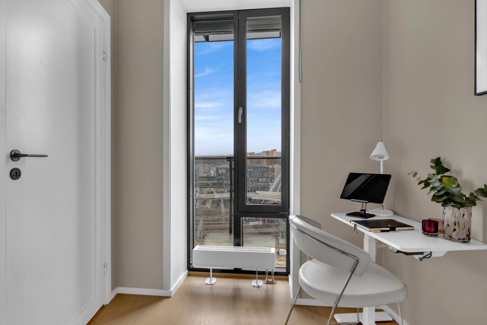 Ferienwohnung Eksklusiv Modern Barcode Oslo Exterior foto