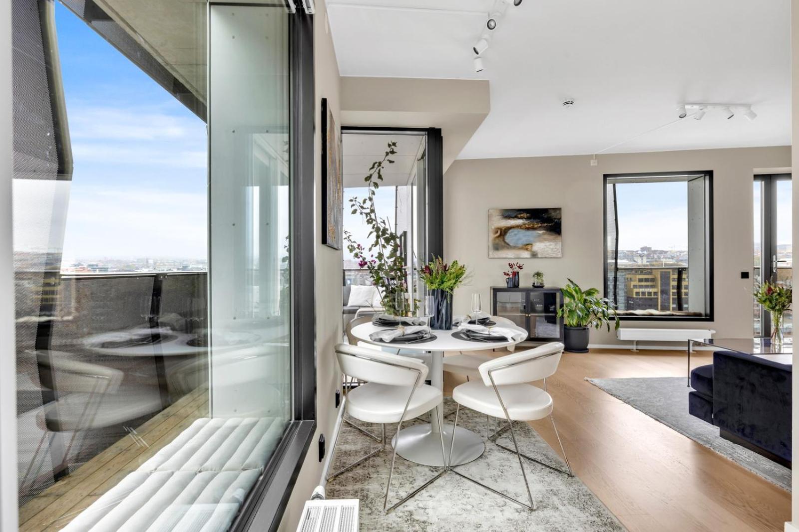 Ferienwohnung Eksklusiv Modern Barcode Oslo Exterior foto